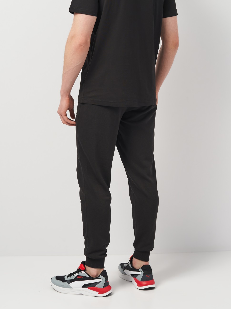 Штани чоловічі Puma SQUAD Sweatpants TR cl чорні 67897201 — фото 4