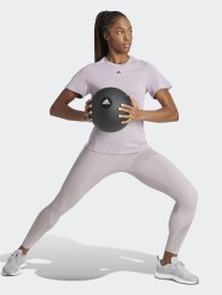 Футболка женская Adidas D4T HIIT SC T фиолетовая IU1122 изображение 4