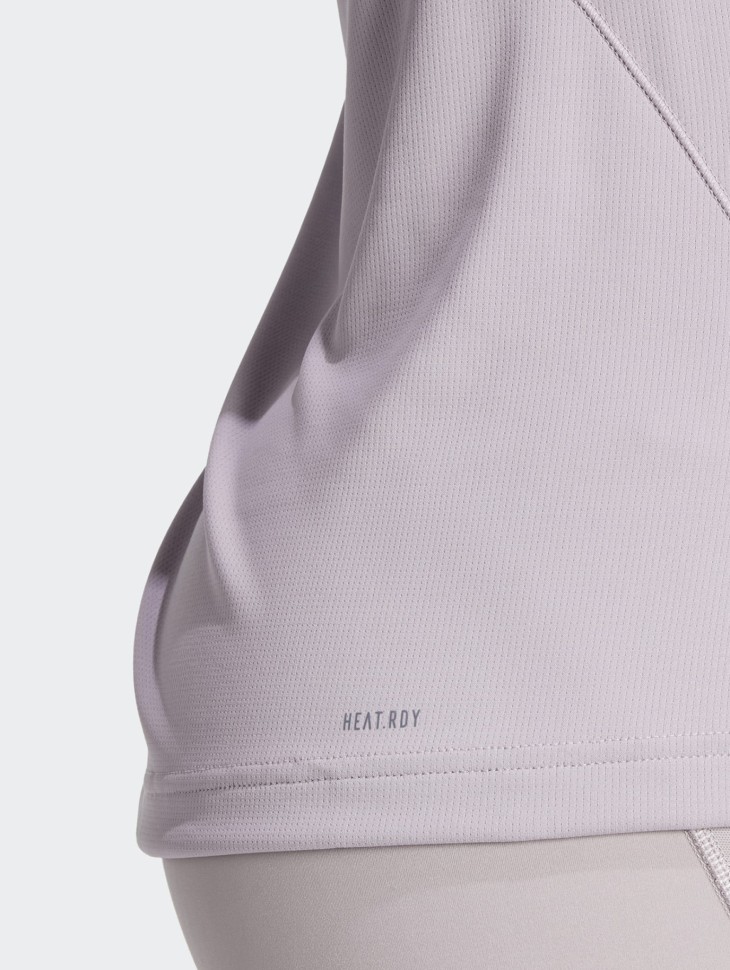 Футболка женская Adidas D4T HIIT SC T фиолетовая IU1122 изображение 6