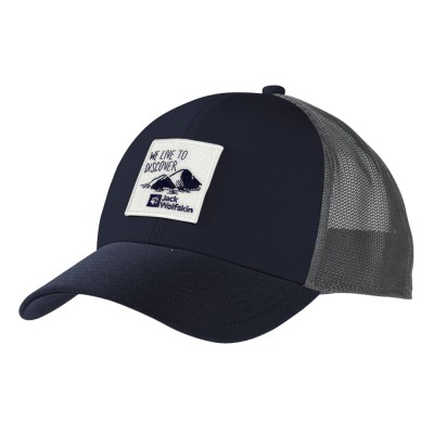 Бейсболка Jack Wolfskin BRAND CAP темно-синяя 1911242-1010