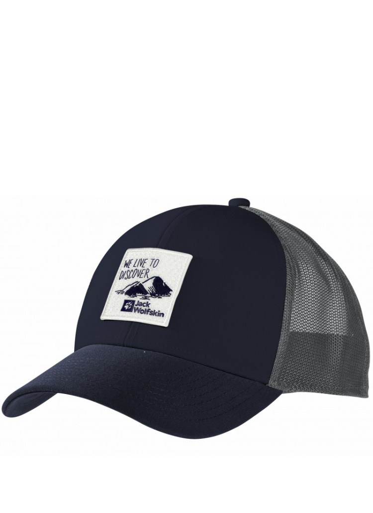 Бейсболка Jack Wolfskin BRAND CAP темно-синя 1911242-1010 изображение 2