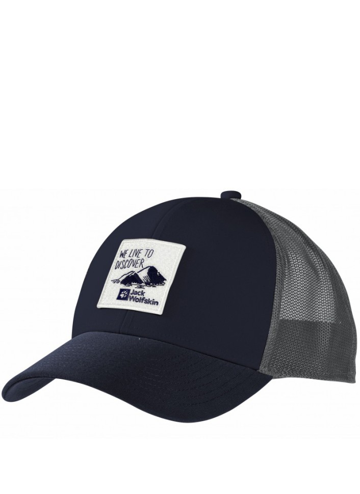 Бейсболка Jack Wolfskin BRAND CAP темно-синя 1911242-1010 изображение 2