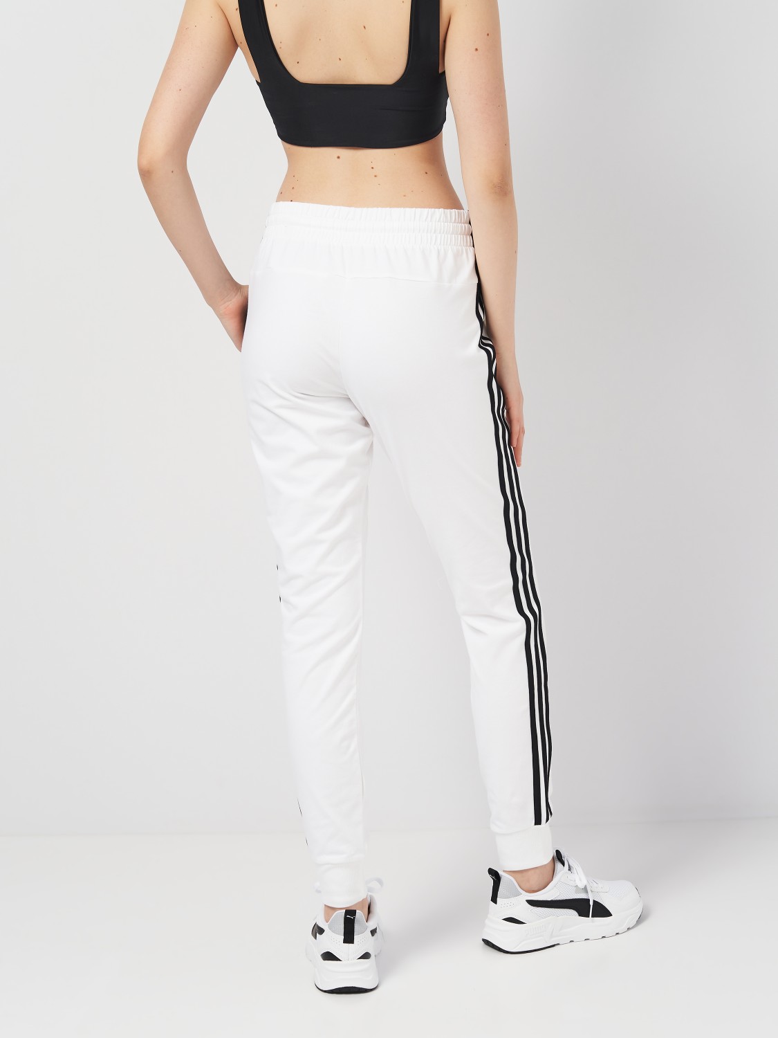 Брюки женские Adidas W 3S SJ C PT белые IN2253 изображение 2