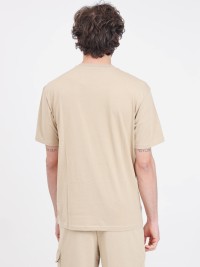Футболка мужская Puma PUMA POWER Colorblock Tee бежевая 67892983 изображение 3