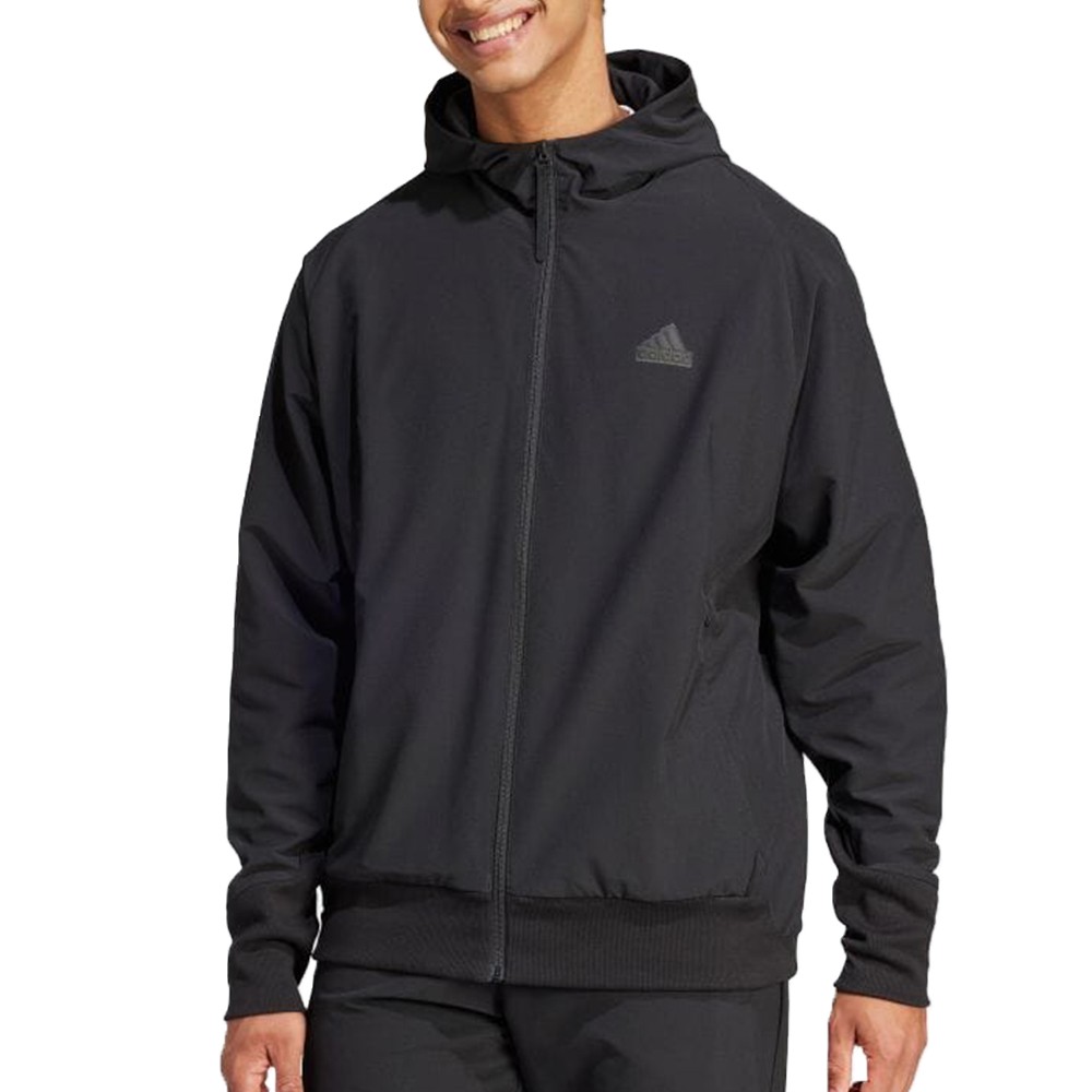 Ветровка мужская Adidas M Z.N.E. WV FZ черная IR5210 изображение 1