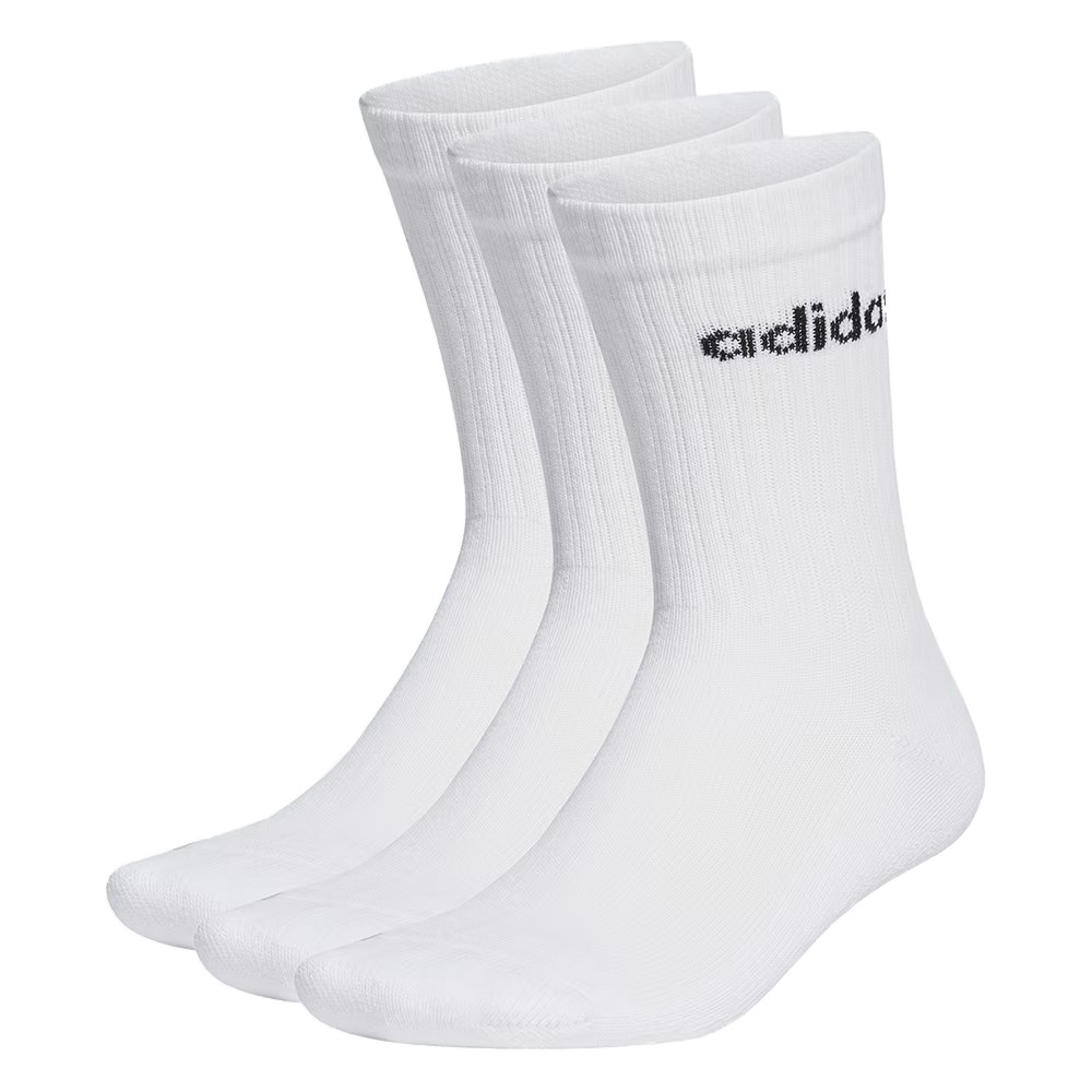 Носки  Adidas C LIN CREW 3P белые HT3455 изображение 1