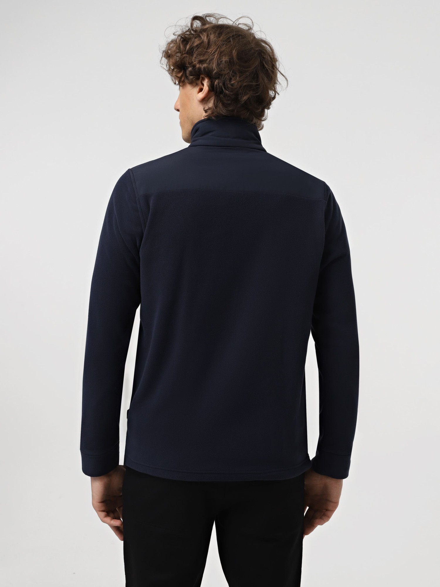 Толстовка чоловіча Larum Polartec темно-синя 102502-450 изображение 4