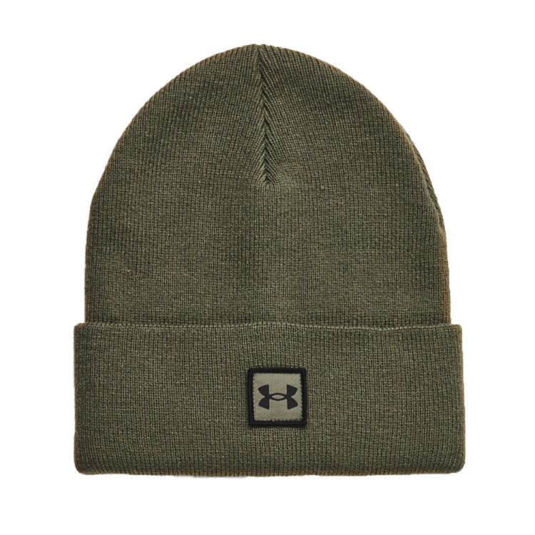 Шапка мужская Under Armour UA Halftime Cuff оливковая 1373155-390