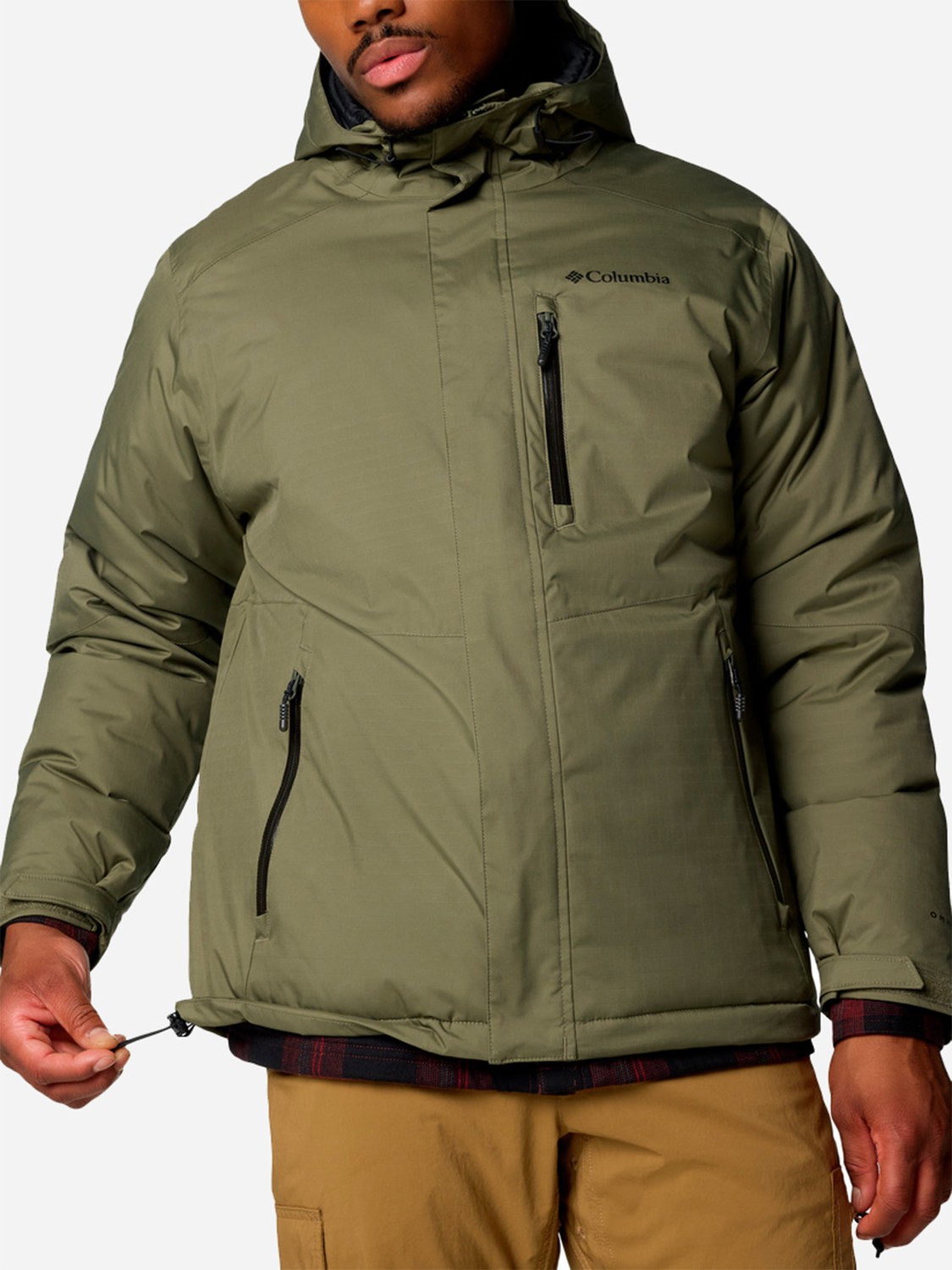Куртка мужская Columbia Oak Harbor™ II Insulated Jacket зеленая 2089431-397 изображение 6