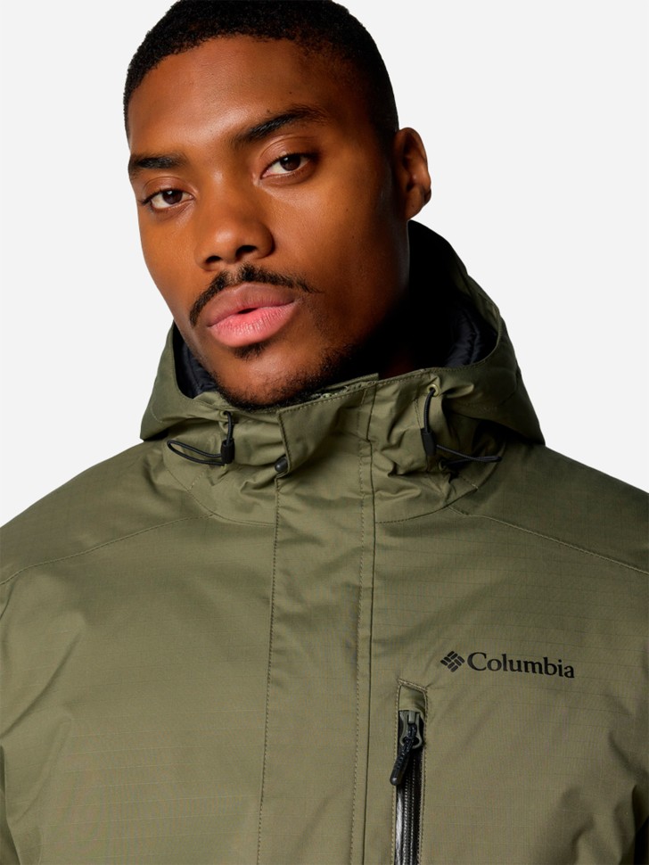 Куртка мужская Columbia Oak Harbor™ II Insulated Jacket зеленая 2089431-397 изображение 8
