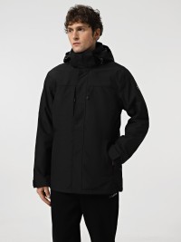Куртка чоловіча Larum Sivir чорна 422501-010 изображение 2