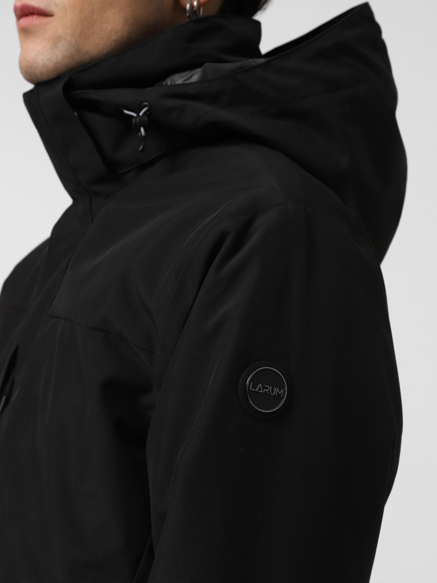 Куртка мужская Larum Sivir черная 422501-010 изображение 4