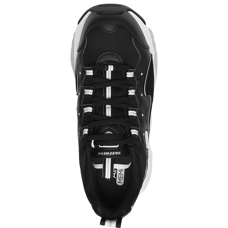 Кросівки жіночі Skechers D'Lites 3.0 Zenway чорні 12955-BKW — фото 2