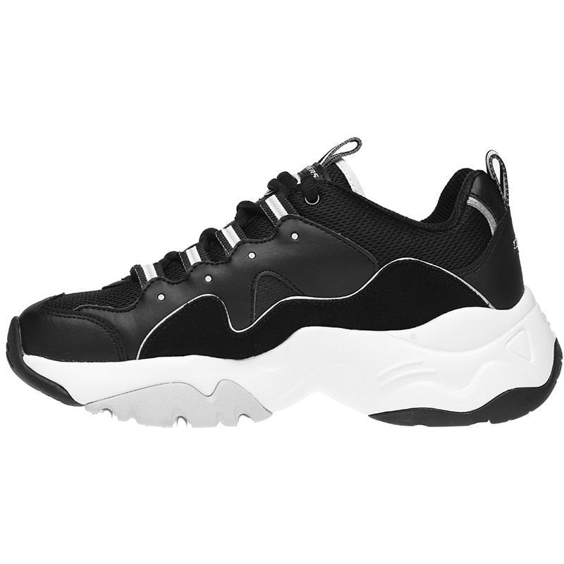 Кроссовки женские Skechers D'Lites 3.0 Zenway черные 12955-BKW изображение 4