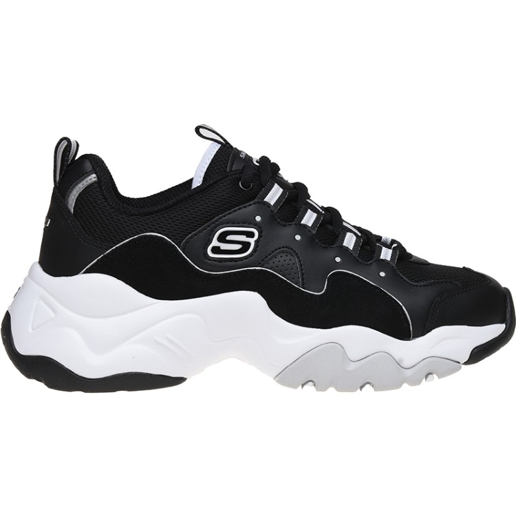 Кроссовки женские Skechers D'Lites 3.0 Zenway черные 12955-BKW изображение 1