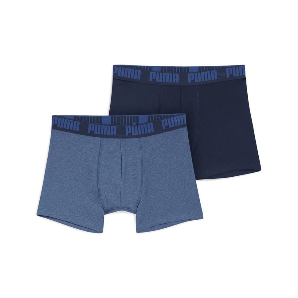 Боксери чоловічі Puma PUMA MEN EVERYDAY BASIC BOXE сині 93832006 — фото 1