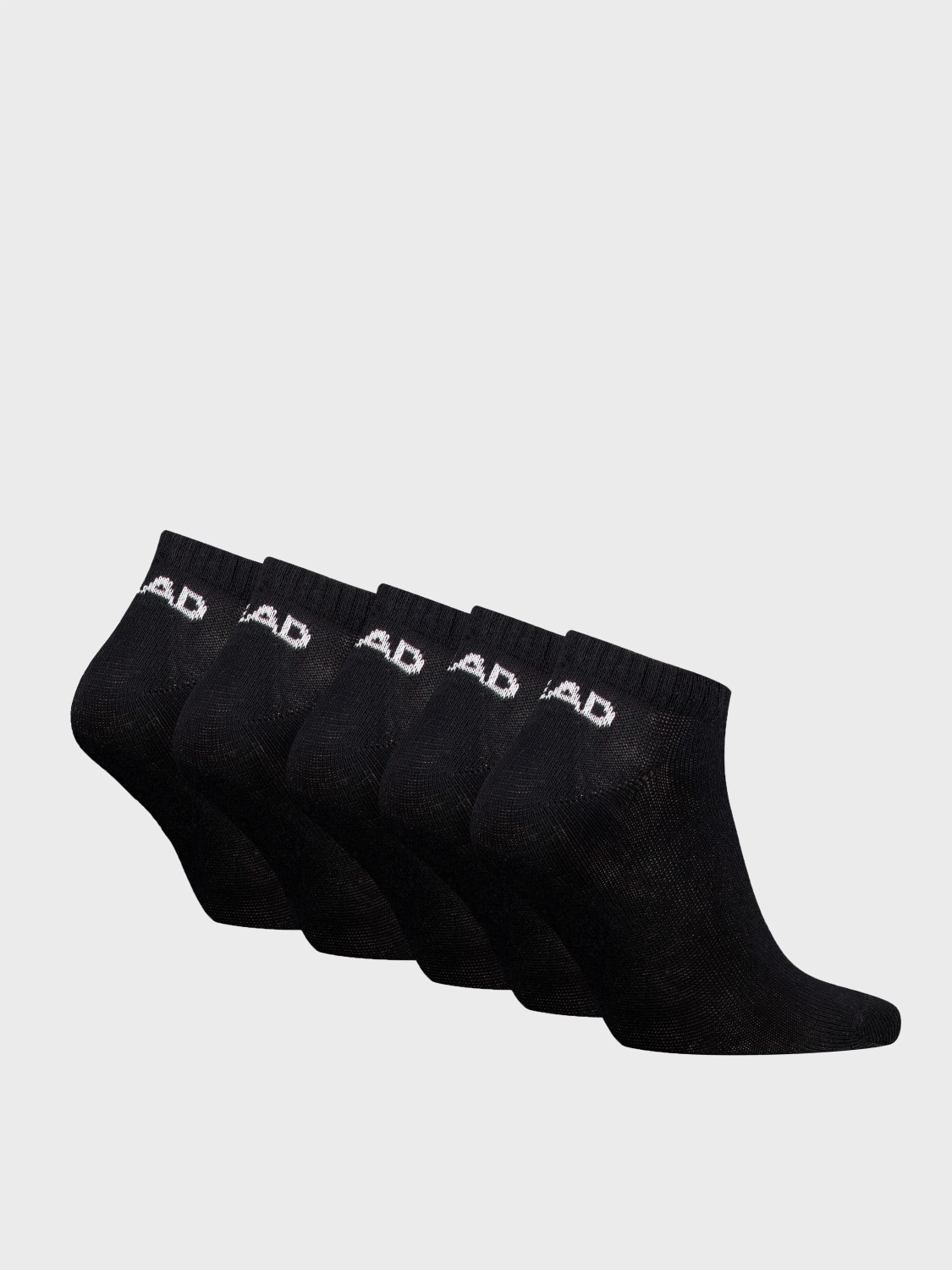 Шкарпетки унісекс HEAD ELEMENTS ALL SPORTS SNEAKER 5P ECOM чорні 701232768001 изображение 3