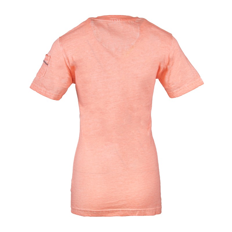 Футболка женская Geographical Norway розовая SR602-600 изображение 3