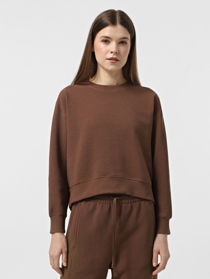 Толстовка женская Larum Ravenna коричневая 372502-200 изображение 2