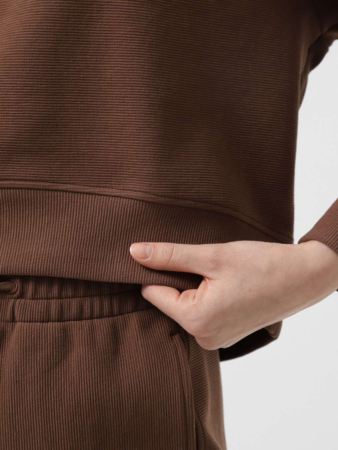 Толстовка женская Larum Ravenna коричневая 372502-200 изображение 4