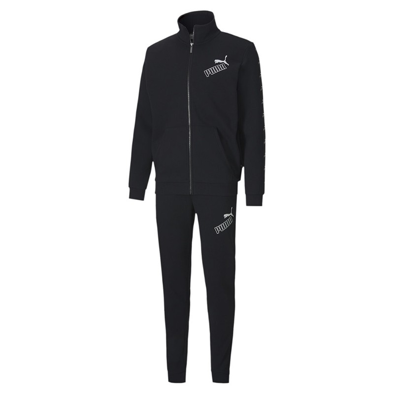 Костюм мужской Puma AMPLIFIED Sweat Suit черный 58359701 — фото 1
