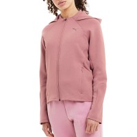 Толстовка женская Puma Evostripe Full-Zip розовая 58353216 изображение 3