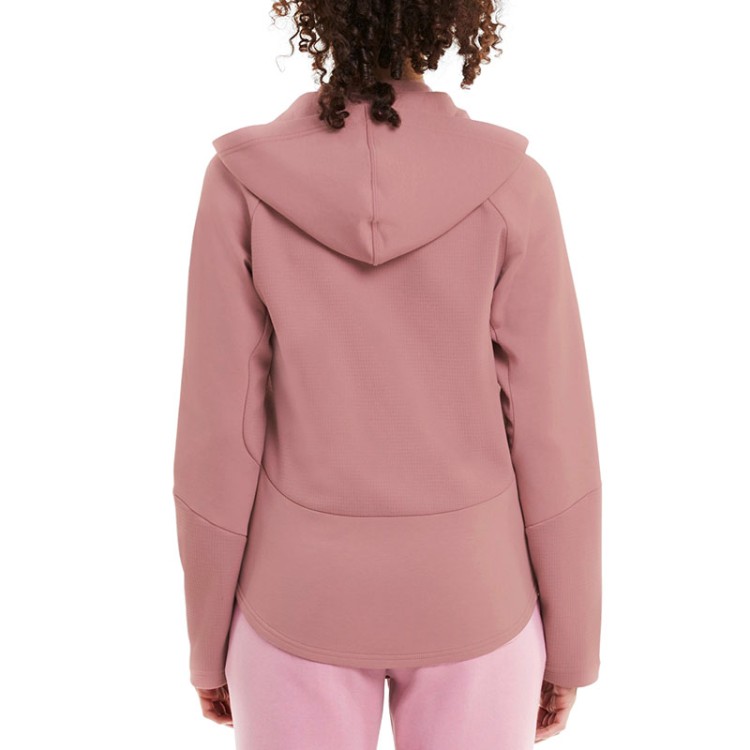 Толстовка женская Puma Evostripe Full-Zip розовая 58353216 изображение 4