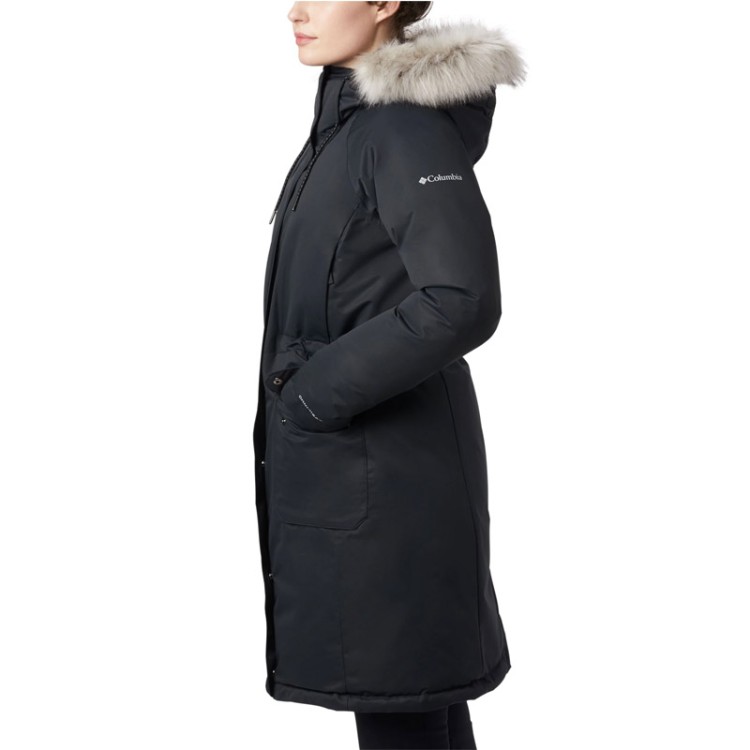 Куртка женская Columbia South Canyon™ Down Parka черная 1859801-010 изображение 4