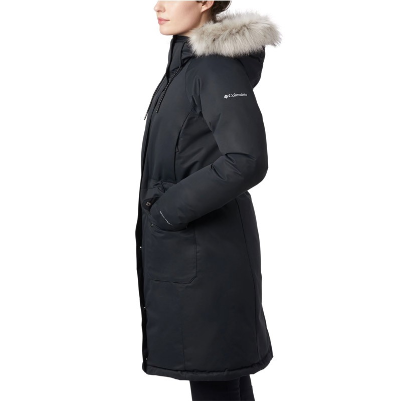 Куртка женская Columbia South Canyon™ Down Parka черная 1859801-010 изображение 4
