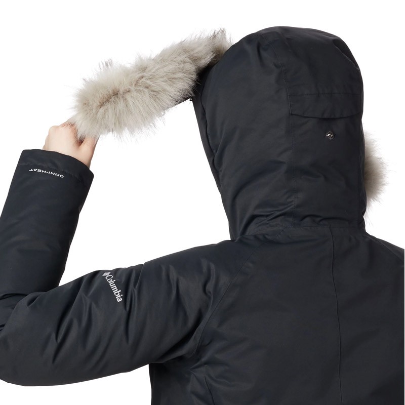 Куртка женская Columbia South Canyon™ Down Parka черная 1859801-010 изображение 5