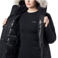 Куртка женская Columbia South Canyon™ Down Parka черная 1859801-010 изображение 6