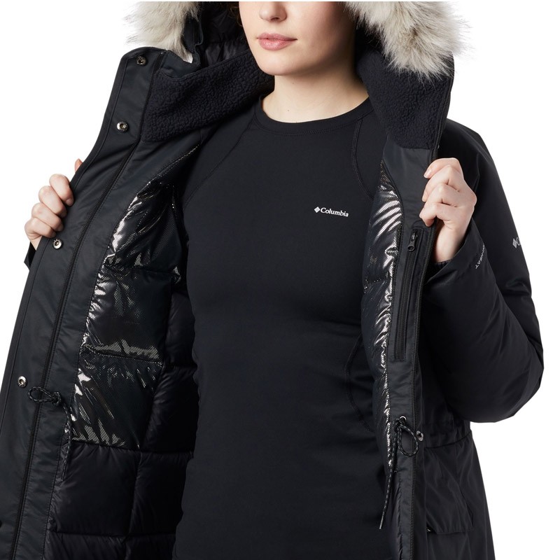 Куртка женская Columbia South Canyon™ Down Parka черная 1859801-010 изображение 6