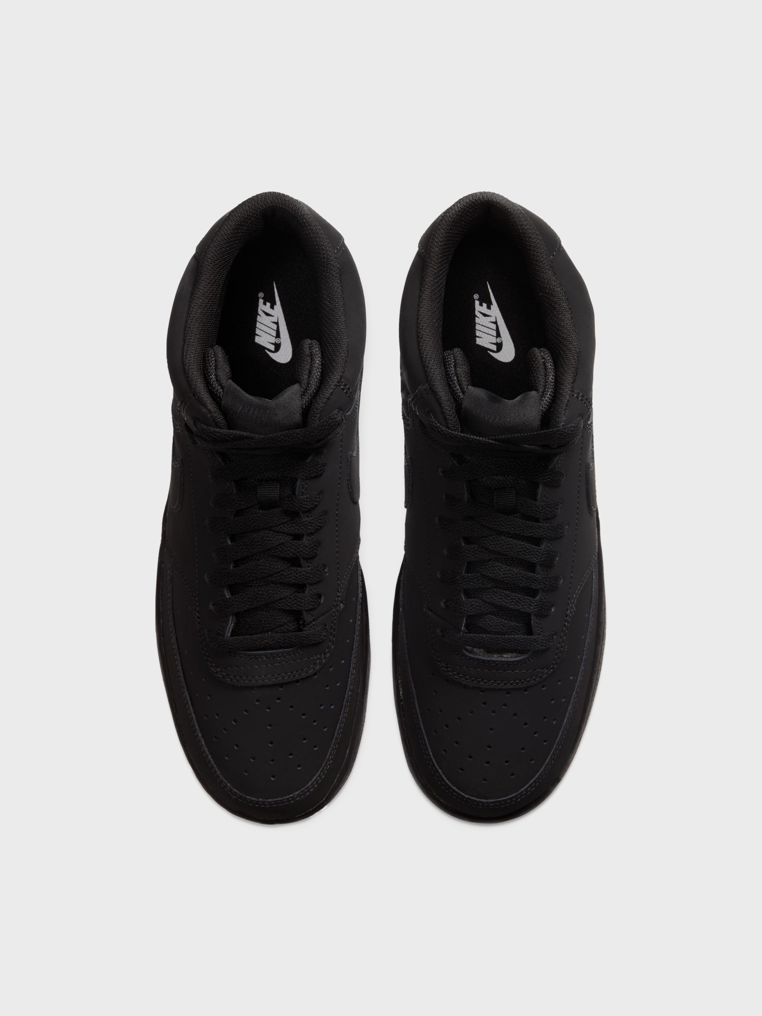 Кросівки чоловічі Nike COURT VISION MID NA чорні CU6620-001 изображение 7