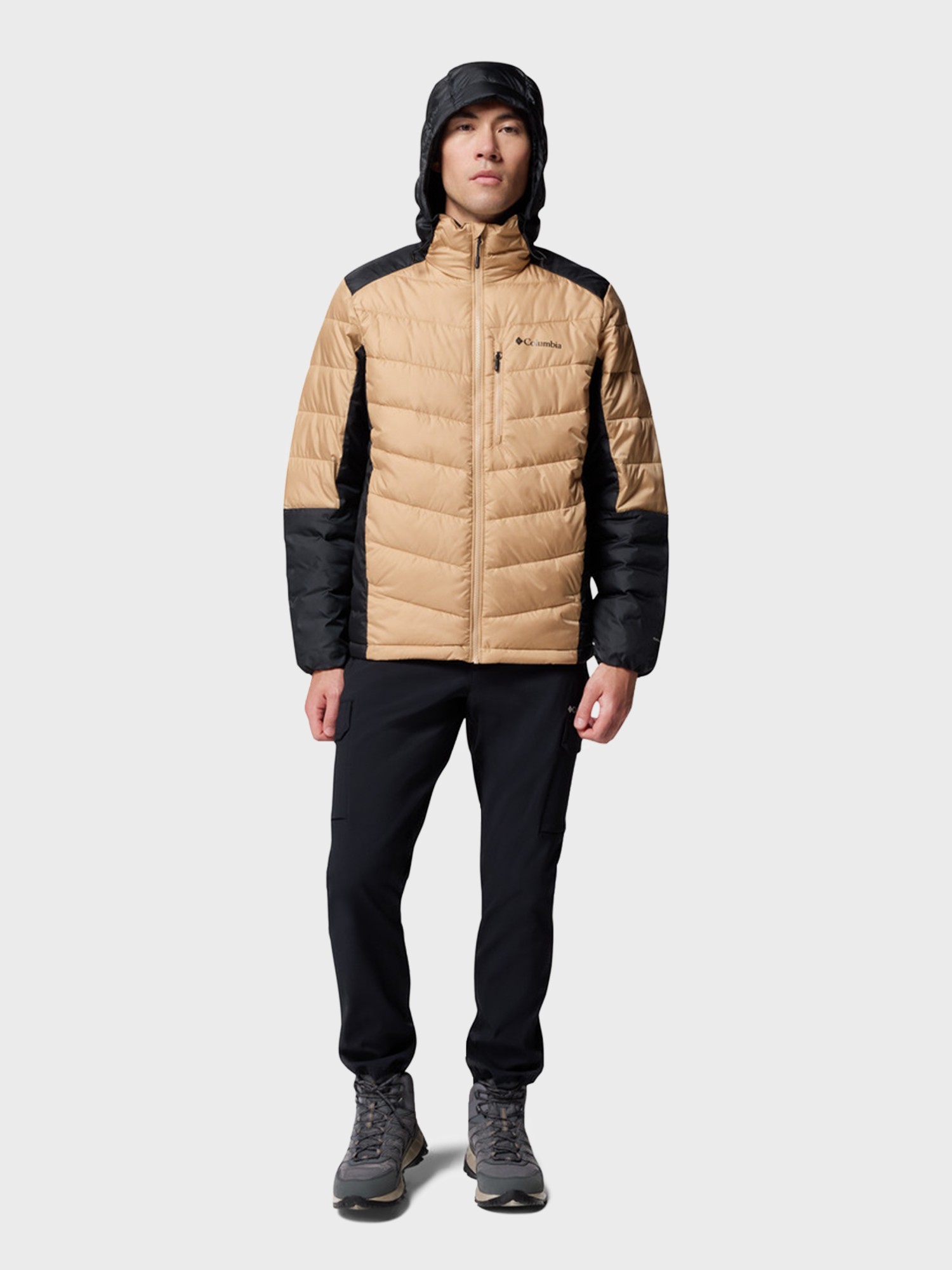 Куртка мужская Columbia Labyrinth Loop™ II Hooded Jacket бежевая 2085291-262 изображение 2