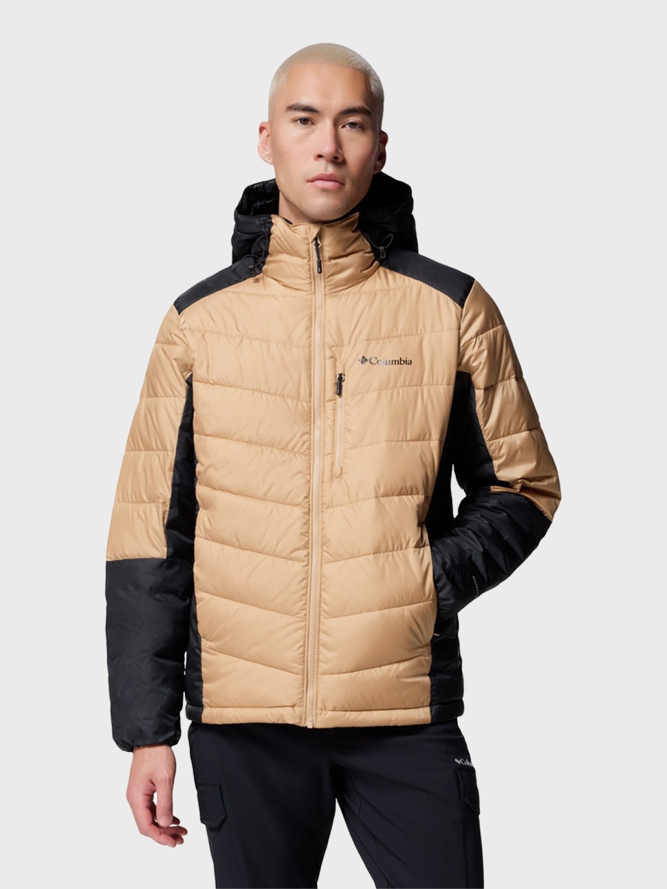 Куртка чоловіча Columbia Labyrinth Loop™ II Hooded Jacket бежева 2085291-262 — фото 3