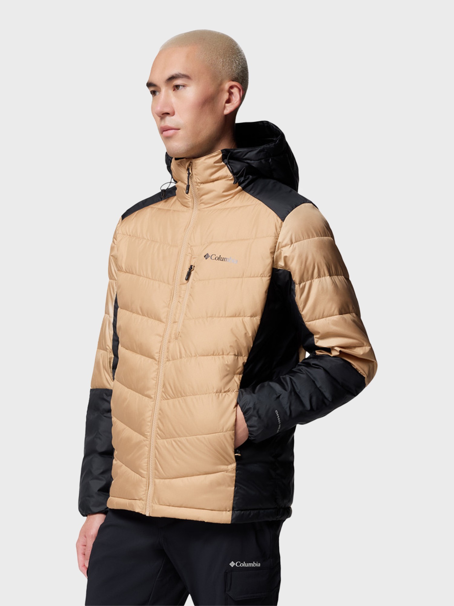 Куртка мужская Columbia Labyrinth Loop™ II Hooded Jacket бежевая 2085291-262 изображение 4