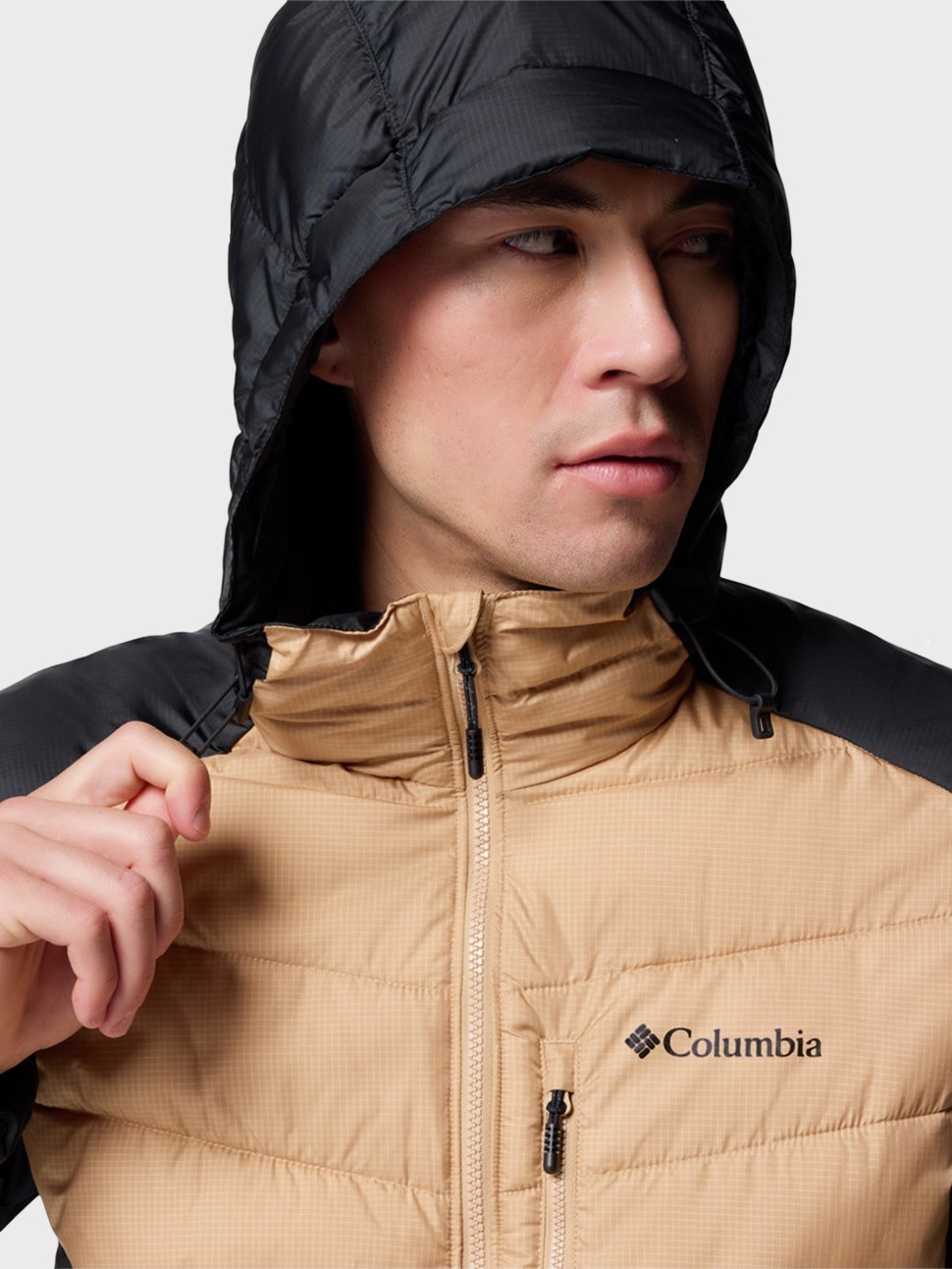 Куртка чоловіча Columbia Labyrinth Loop™ II Hooded Jacket бежева 2085291-262 — фото 8