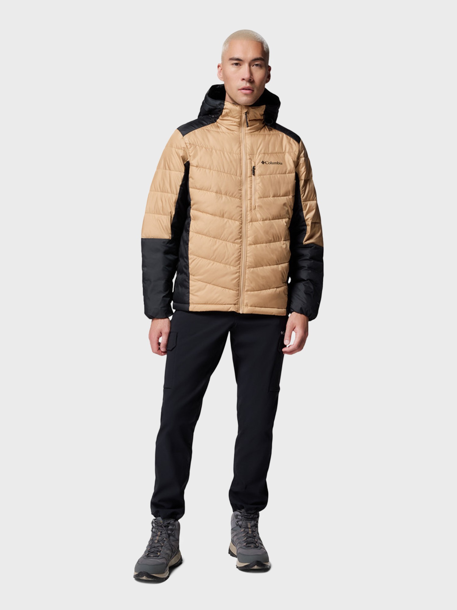 Куртка мужская Columbia Labyrinth Loop™ II Hooded Jacket бежевая 2085291-262 изображение 10