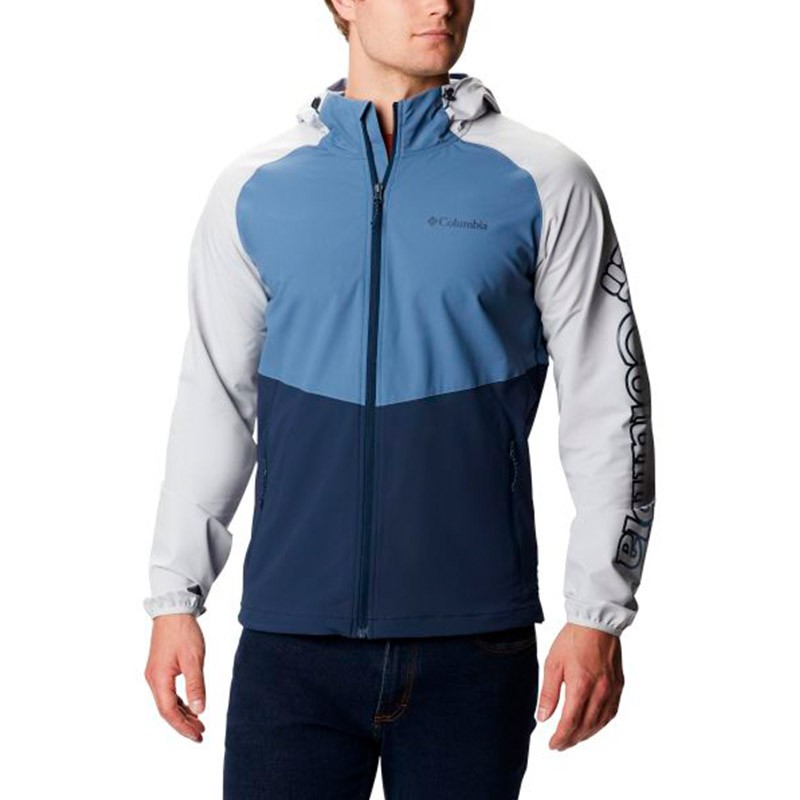 Вітрівка чоловіча Columbia  Panther Creek ™ Jacket  темно-синя 1840711-465 — фото 1
