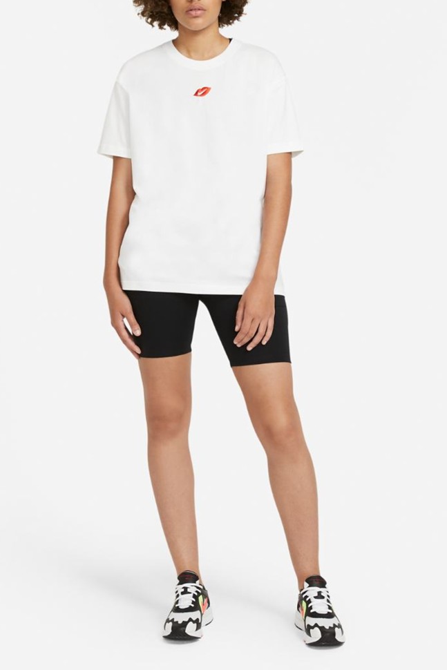 Футболка женская Nike W Nsw Tee Boy Love белая DB9817-100  изображение 2