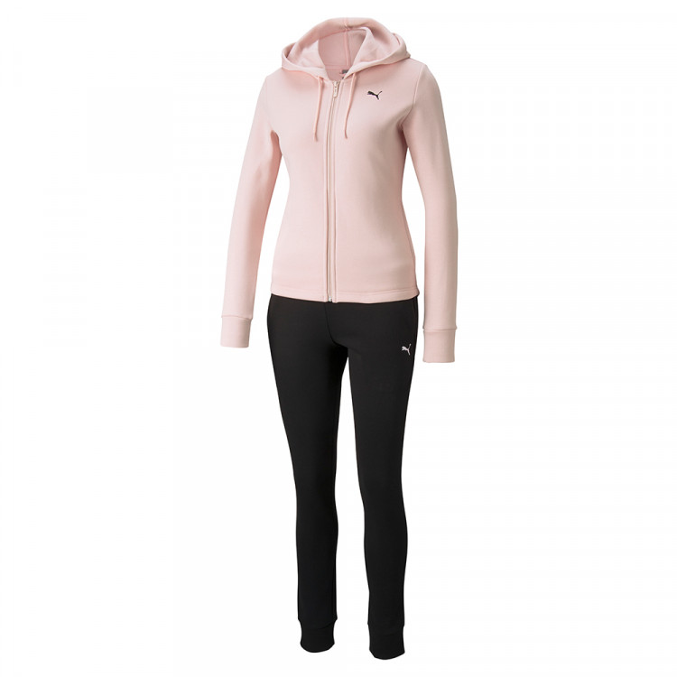 Костюм жіночий Puma Classic Hooded Sweat Suit рожевий 58913236  изображение 1