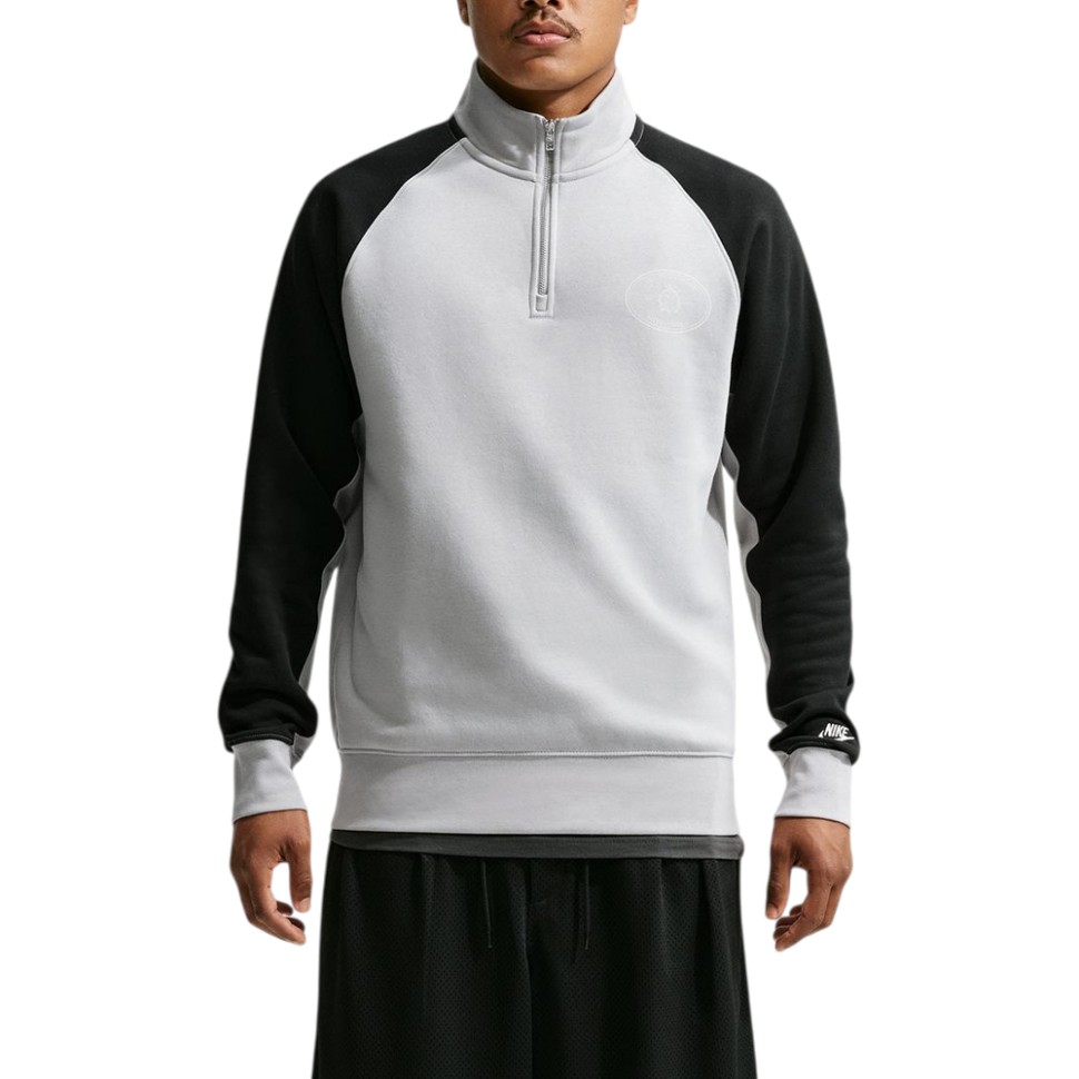 Толстовка мужская Nike M NK CLUB BB HZ NCC серая IM5829-077