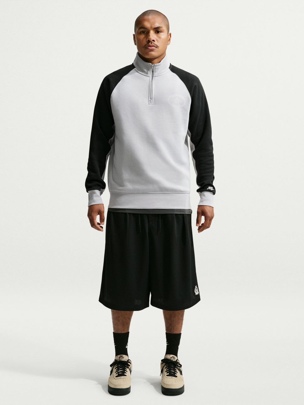 Толстовка мужская Nike M NK CLUB BB HZ NCC серая IM5829-077 — фото 2