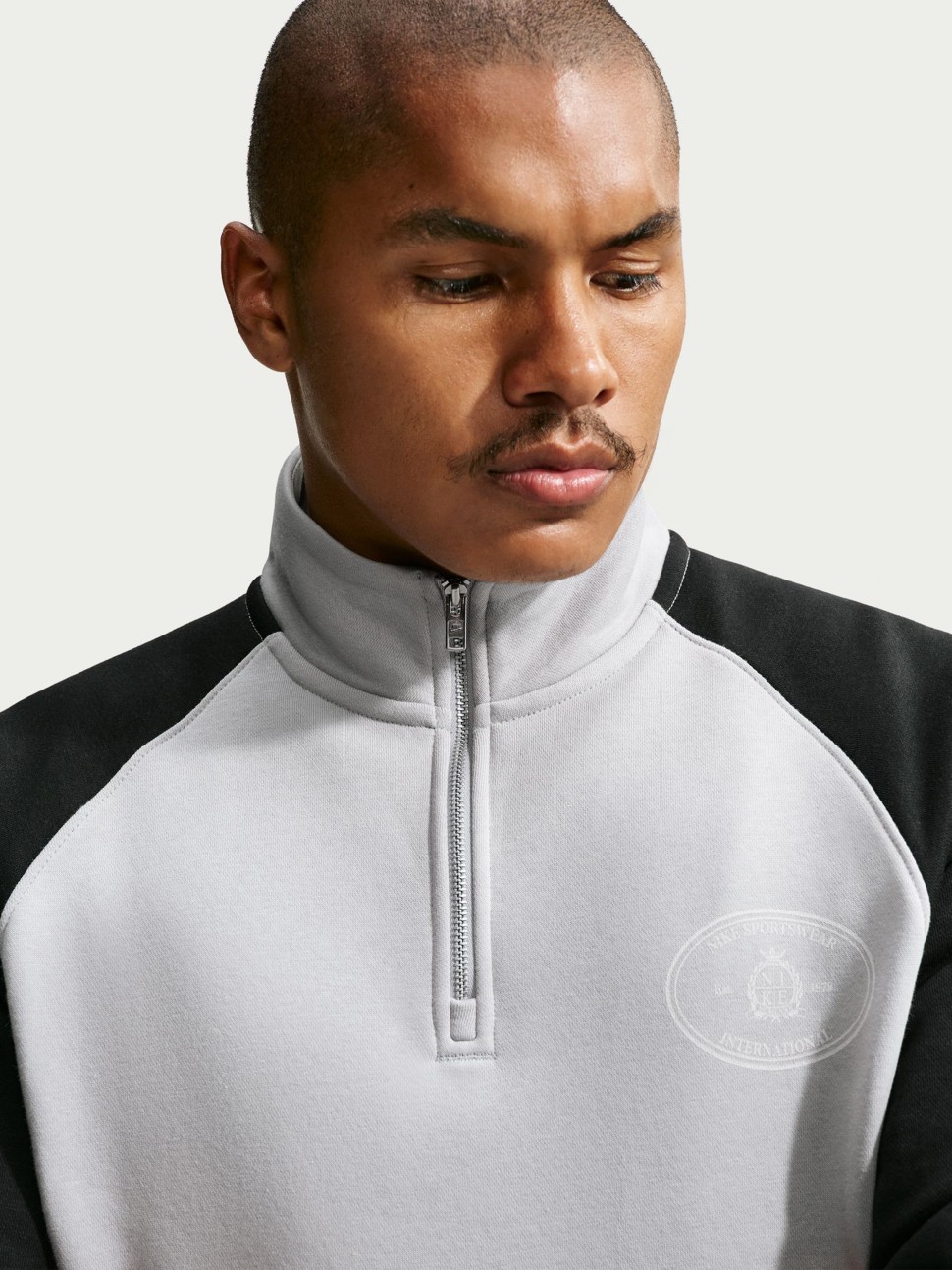 Толстовка мужская Nike M NK CLUB BB HZ NCC серая IM5829-077 — фото 6