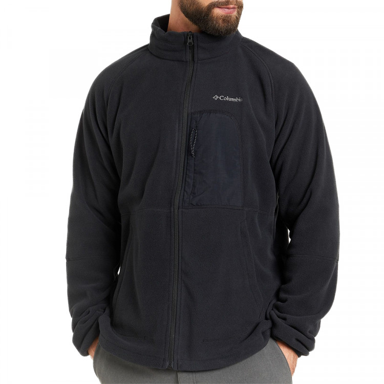 Джемпер мужской Columbia RAPID EXPEDITION™ FULL ZIP FLEECE черный  1909073-010  изображение 1