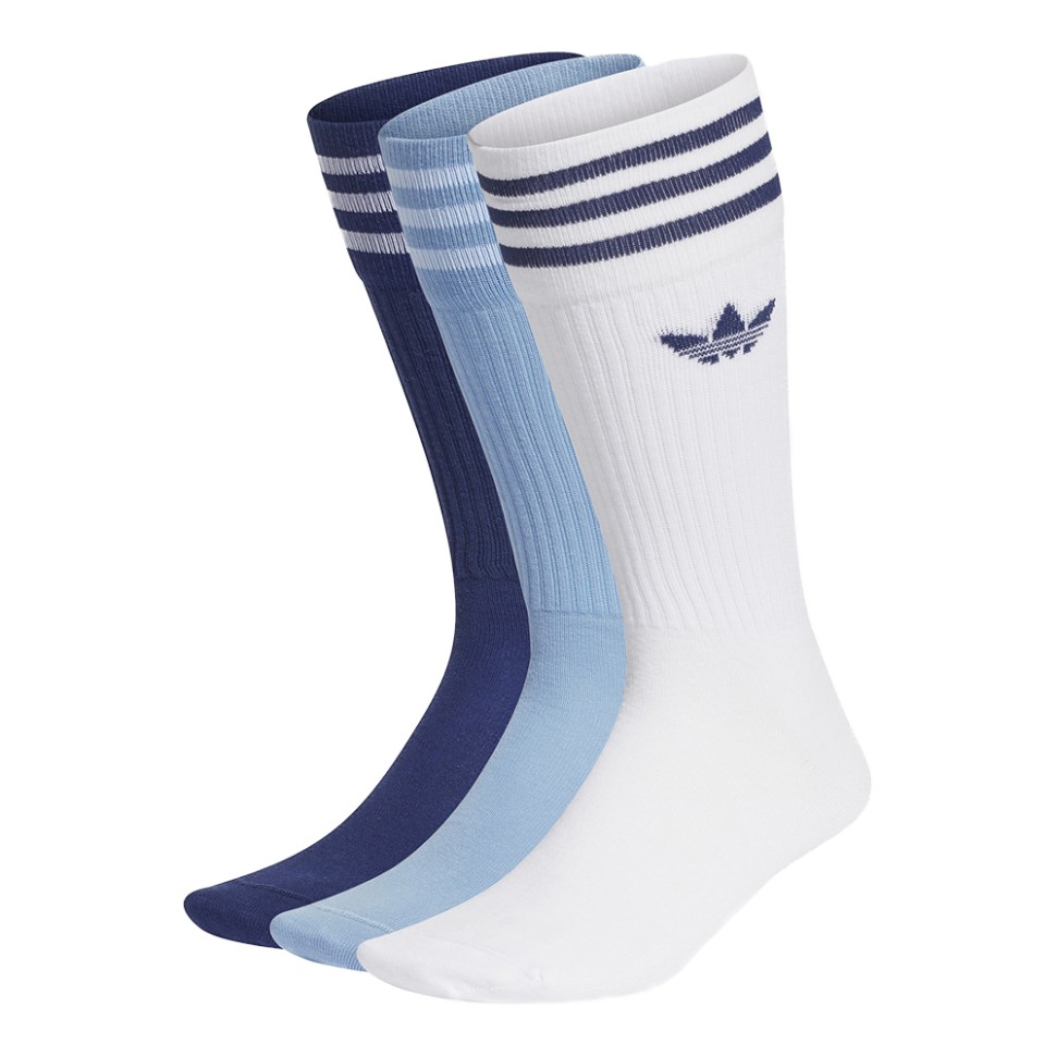Носки (3 пары) Adidas Solid Crew Sock мультицвет H32330 — Sport City Носки (3 пары) Adidas Solid Crew Sock мультицвет H32330
