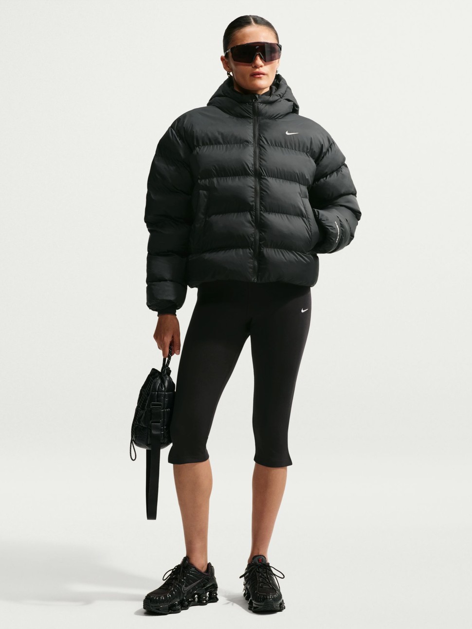 Women's jacket Nike W NK TF SYN CLSSC JKT black IF5931-010 — photo 2