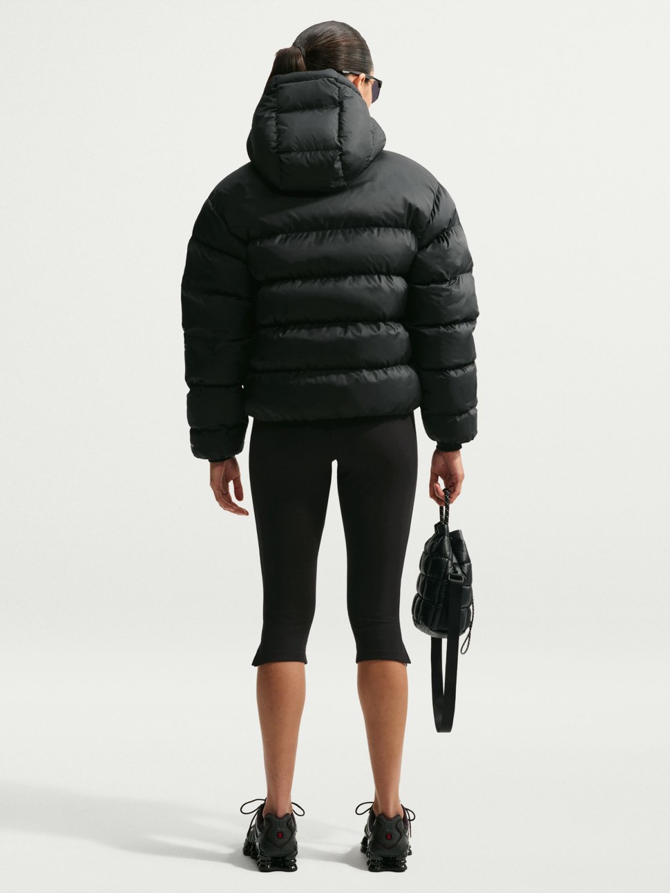Women's jacket Nike W NK TF SYN CLSSC JKT black IF5931-010 — photo 3