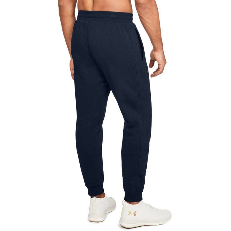 Брюки мужские Under Armour RIVAL FLEECE JOGGER синие 1320740-408 изображение 2