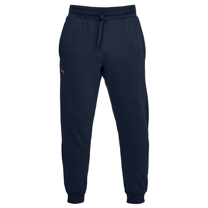 Брюки мужские Under Armour RIVAL FLEECE JOGGER синие 1320740-408 изображение 1